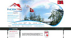 Desktop Screenshot of incektekyapi.com